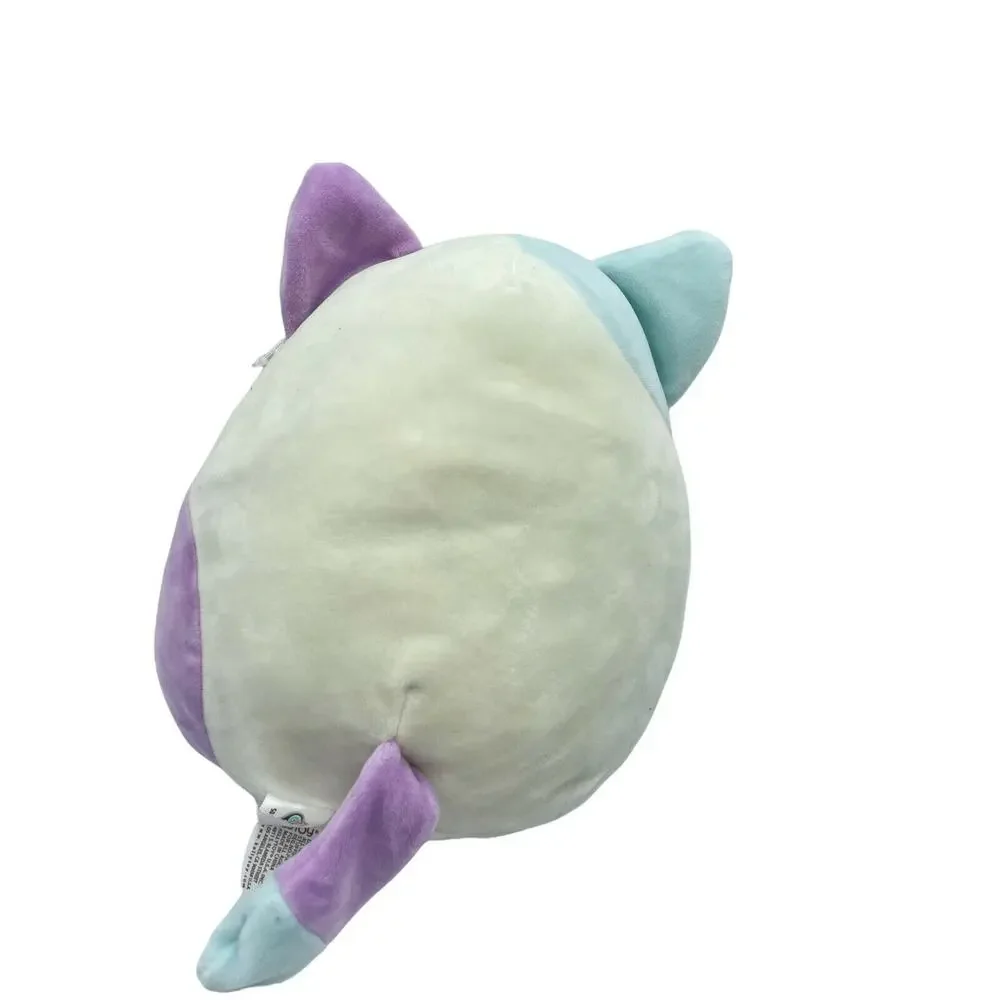 Cora Calico Squishmallows Purple White Pastel 10